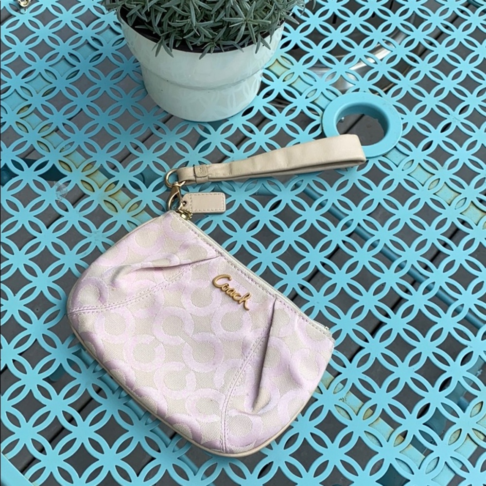 Coach wristlet